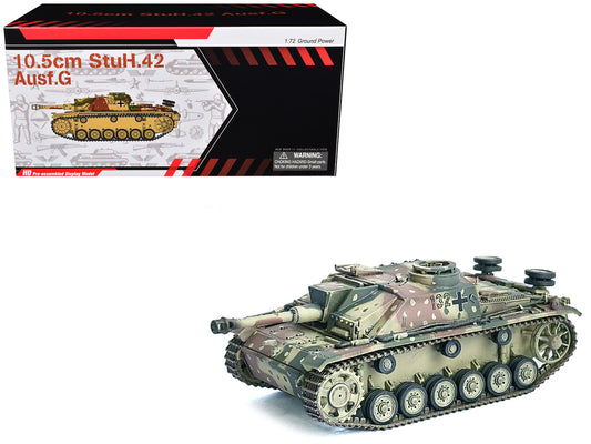 Germany 10.5cm StuH.42 Ausf. G Tank "Unidentified Unit Ardennes" (1944) "NEO Dragon Armor" Series 1/72 Plastic Model by Dragon Models by Dragon Models