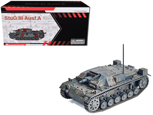 Germany StuG.III Ausf.A Tank "France" (1940) "NEO Dragon Armor" Series 1/72 Plastic Model by Dragon Models by Dragon Models
