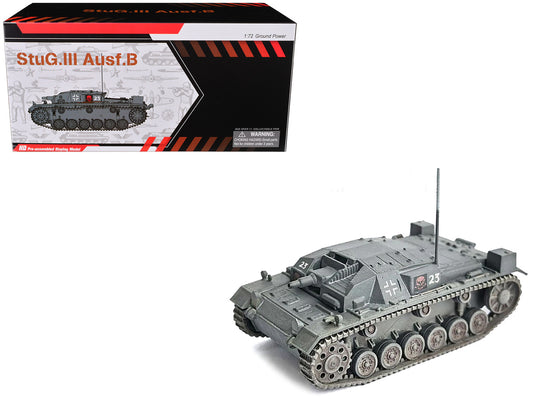 Germany StuG. III Ausf.B Tank "StuG.Abt. 192 Eastern Front" (1941) German Army "NEO Dragon Armor" Series 1/72 Plastic Model by Dragon Models by Dragon Models