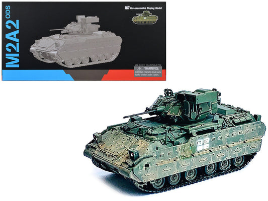Ukraine M2A2 ODS Light Tank Green Camouflage (Weathered) "NEO Dragon Armor" Series 1/72 Plastic Model by Dragon Models by Dragon Models