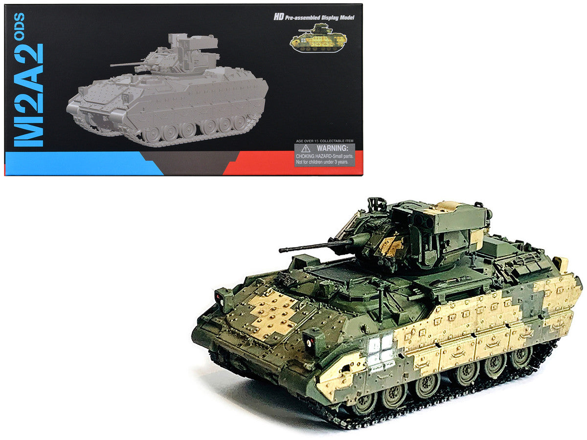Ukraine M2A2 ODS Light Tank 3-Tone Camouflage "NEO Dragon Armor" Series 1/72 Plastic Model by Dragon Models by Dragon Models
