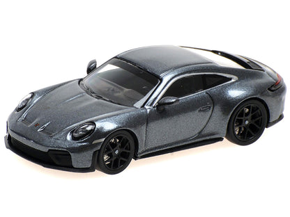 2025 Porsche 911 (992.2) GT3 Touring Gray Metallic Limited Edition to 240 pieces Worldwide 1/64 Diecast Model Car by Minichamps by Minichamps