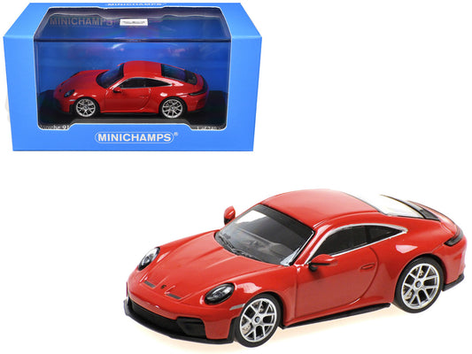 2025 Porsche 911 (992.2) GT3 Touring Red Limited Edition to 240 pieces Worldwide 1/64 Diecast Model Car by Minichamps by Minichamps