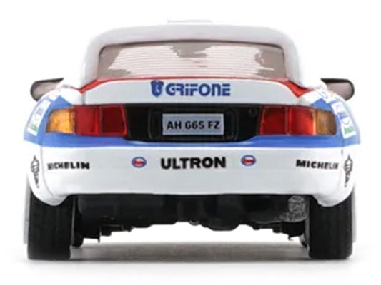 Toyota Celica GT-Four #21 Gilberto Pianezzola - Loris Roggia "Rallye Sanremo - Rallye d'Italia" (1996) with Extra Wheels 1/64 Diecast Model Car by BM Creations by BM Creations