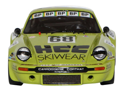 Porsche 911 Carrera RSR 3.0 #68 Guy Verrier - Florian Vetsch - Jean-Robert Corthay "24 Hours of Le Mans" (1975) 1/64 Model Car by Spark by Spark