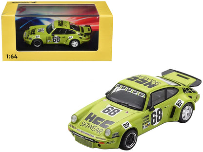 Porsche 911 Carrera RSR 3.0 #68 Guy Verrier - Florian Vetsch - Jean-Robert Corthay "24 Hours of Le Mans" (1975) 1/64 Model Car by Spark by Spark
