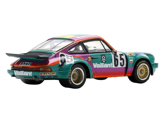 Porsche 911 Carrera RSR #65 Juan Carlos Bolanos - Andres Contreras - Billy Sprowls "Porsche Kremer Racing Team" "24 Hours of Le Mans" (1975) 1/64 Model Car by Spark by Spark