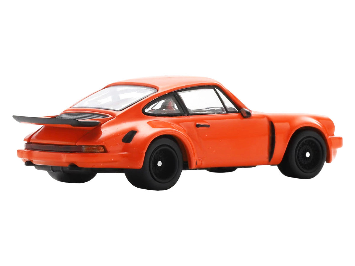 1974 Porsche 911 Carrera RSR 3.0 Orange 1/64 Model Car by Spark by Spark