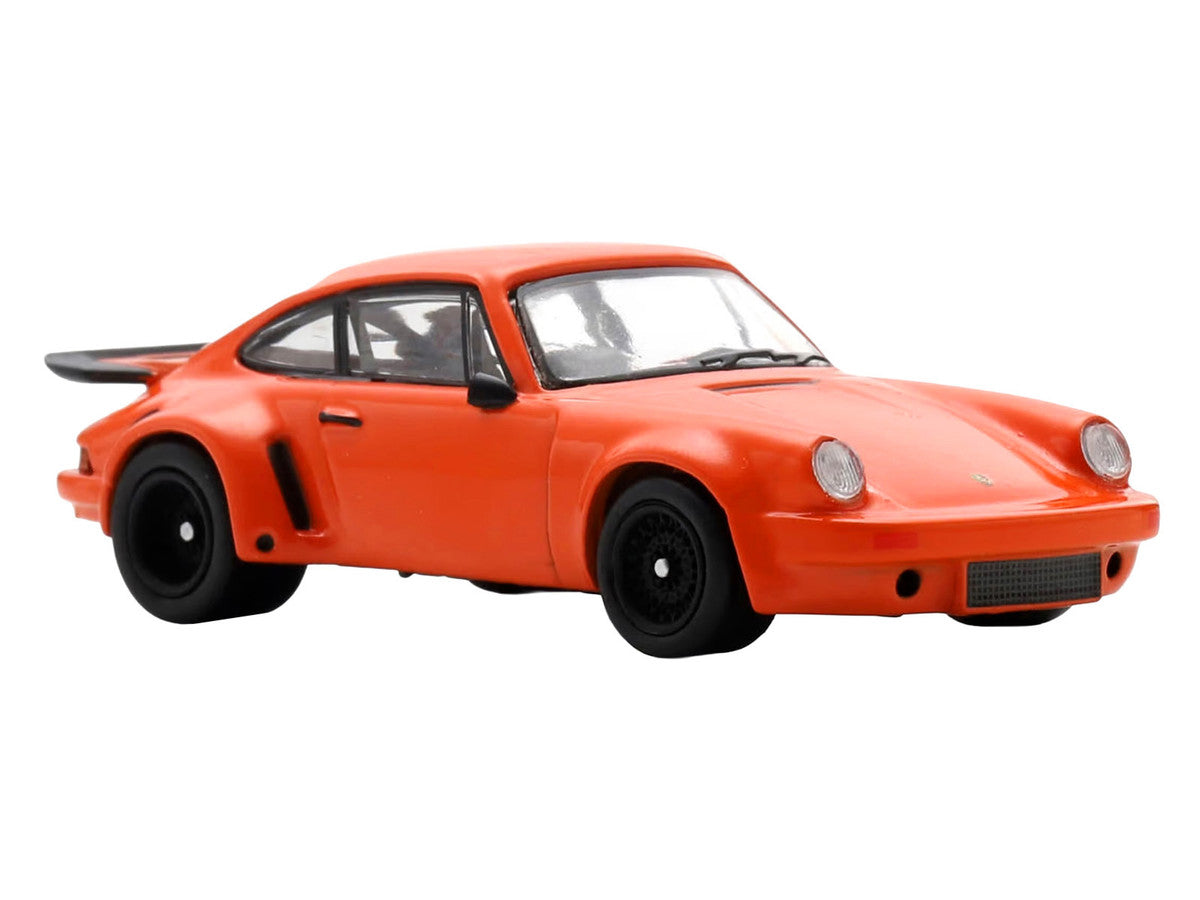 1974 Porsche 911 Carrera RSR 3.0 Orange 1/64 Model Car by Spark by Spark