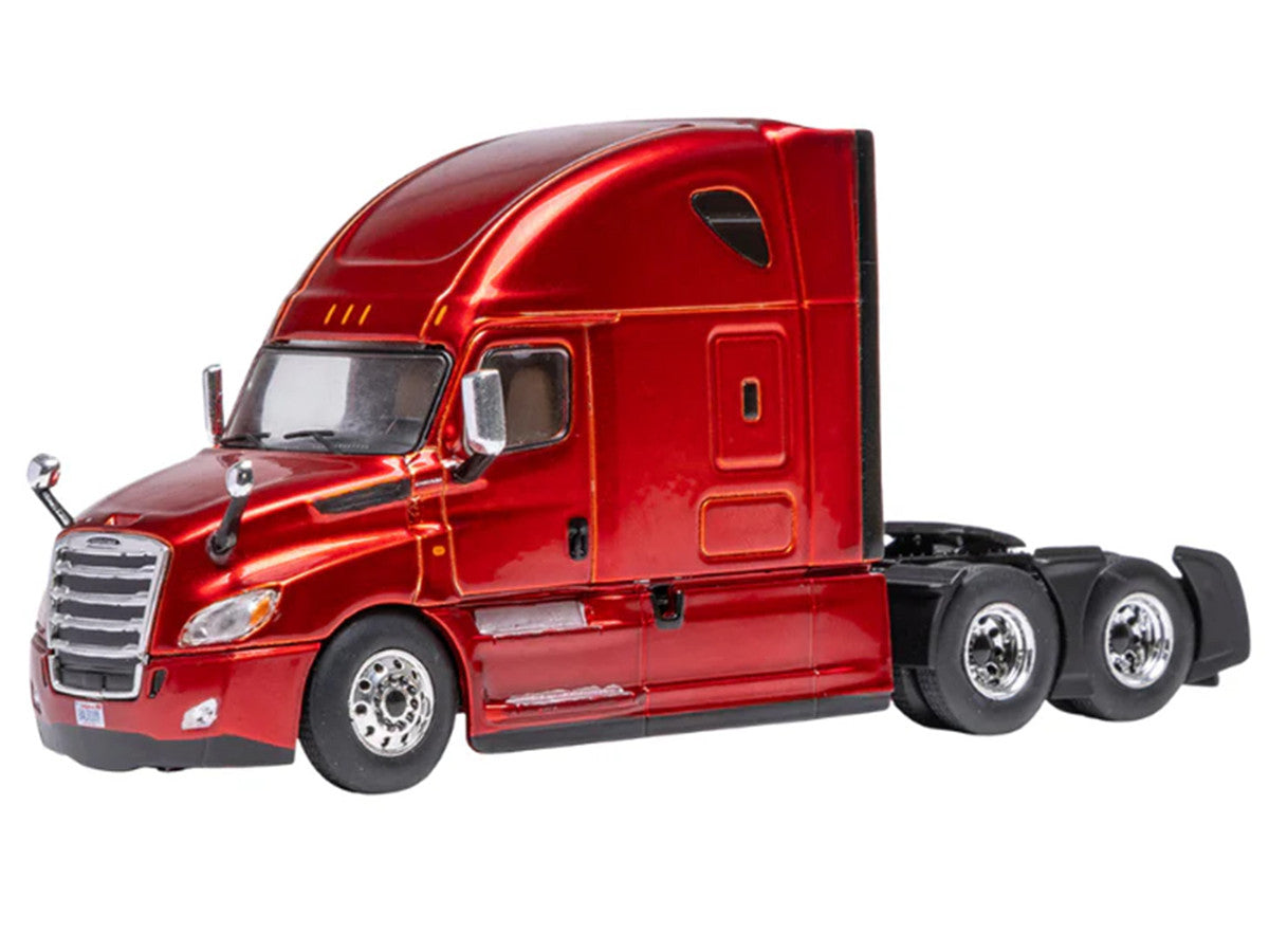 2018 Freightliner Cascadia Truck Tractor Red Metallic 1/64 Diecast Model by IXO Models by IXO