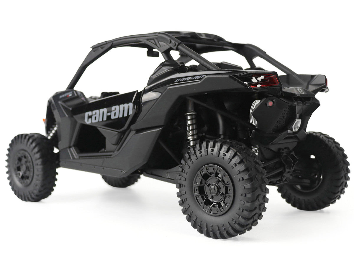 Can-Am Maverick X3 X RS Turbo RR Black 1/12 Diecast Model by BRP Models by BRP Models