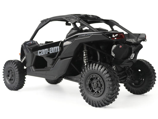 Can-Am Maverick X3 X RS Turbo RR Black 1/12 Diecast Model by BRP Models by BRP Models