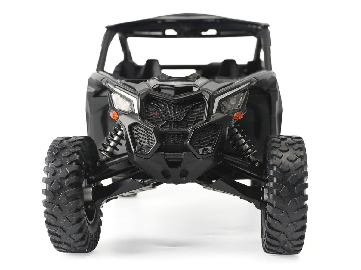 Can-Am Maverick X3 X RS Turbo RR Black 1/12 Diecast Model by BRP Models by BRP Models