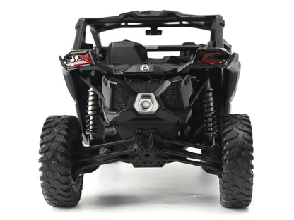 Can-Am Maverick X3 X RS Turbo RR Black 1/12 Diecast Model by BRP Models by BRP Models