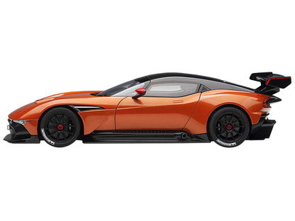 Aston Martin Vulcan Madagascar Orange with Carbon Top 1/18 Model Car by Autoart by Autoart
