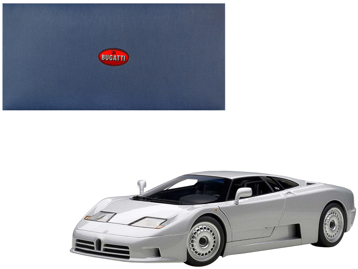 Bugatti EB110 GT Silver 1/18 Diecast Car Model by Autoart by Autoart