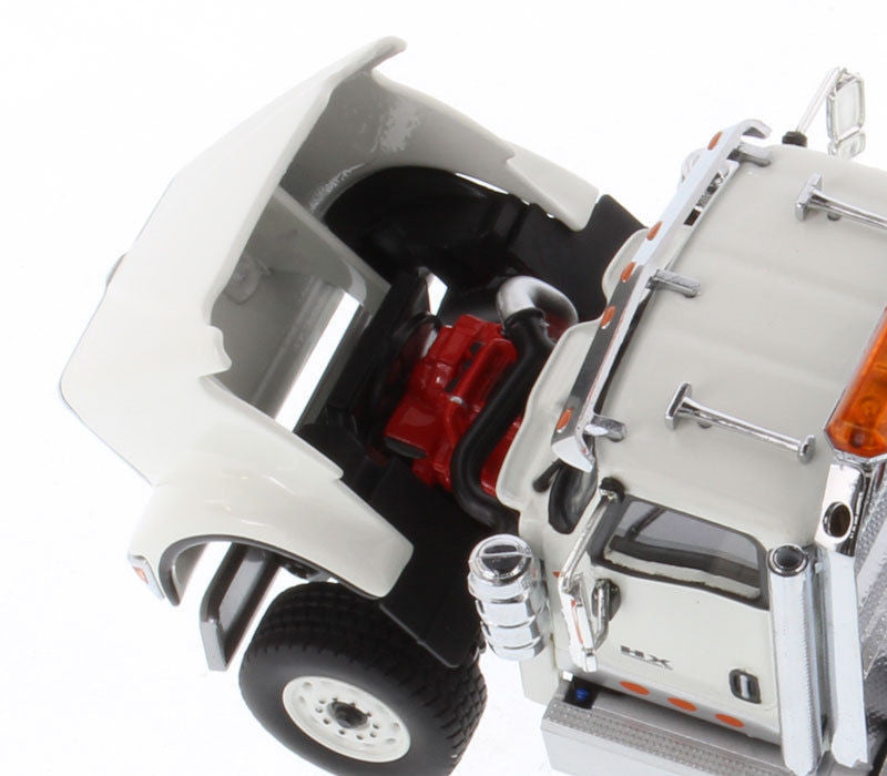International HX520 Day Cab Tandem Tractor White 1/50 Diecast Model by Diecast Masters by Diecast Masters