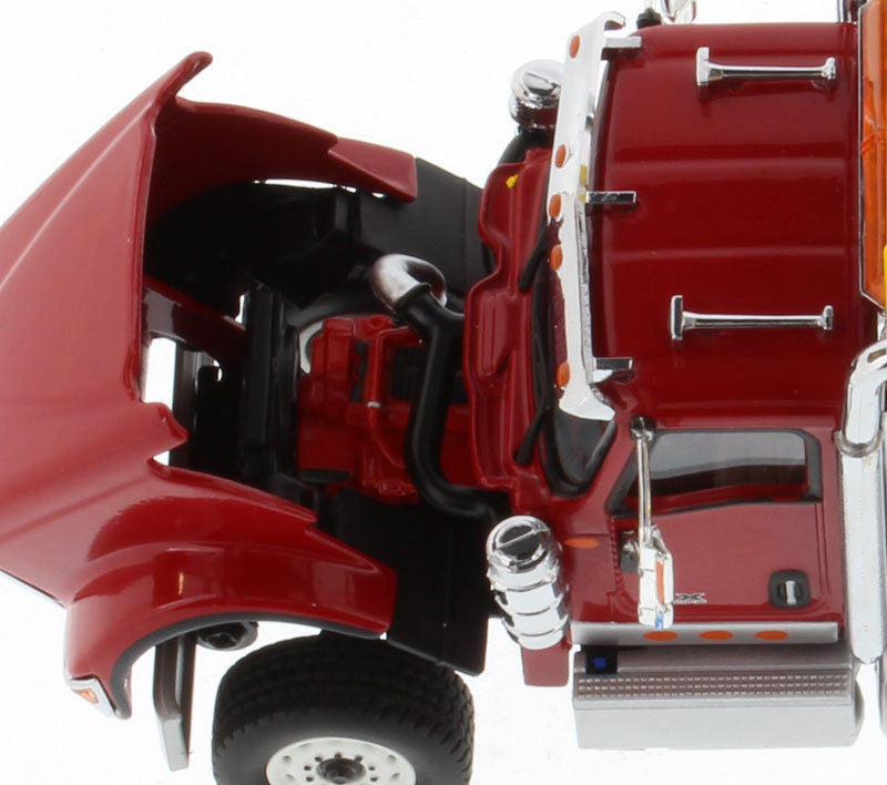 International HX520 Day Cab Tandem Tractor Red 1/50 Diecast Model by Diecast Masters by Diecast Masters