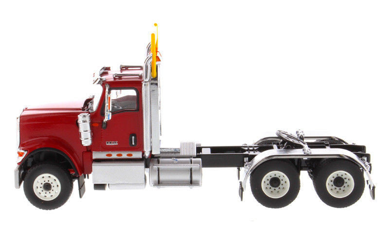 International HX520 Day Cab Tandem Tractor Red 1/50 Diecast Model by Diecast Masters by Diecast Masters
