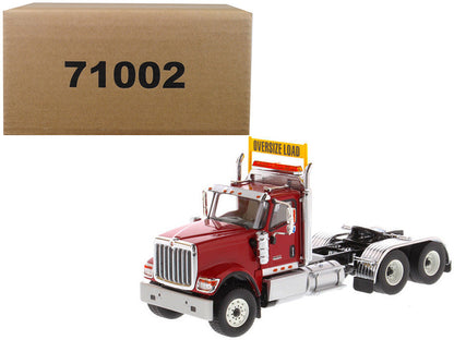 International HX520 Day Cab Tandem Tractor Red 1/50 Diecast Model by Diecast Masters by Diecast Masters