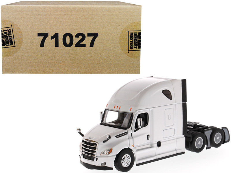 Freightliner New Cascadia Sleeper Cab Truck Tractor Pearl White 1/50 Diecast Model by Diecast Masters by Diecast Masters