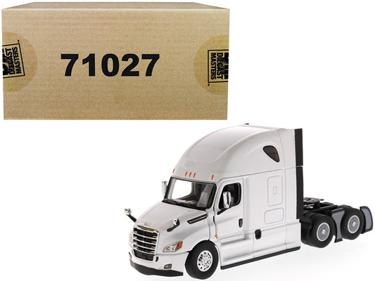 Freightliner New Cascadia Sleeper Cab Truck Tractor Pearl White 1/50 Diecast Model by Diecast Masters by Diecast Masters