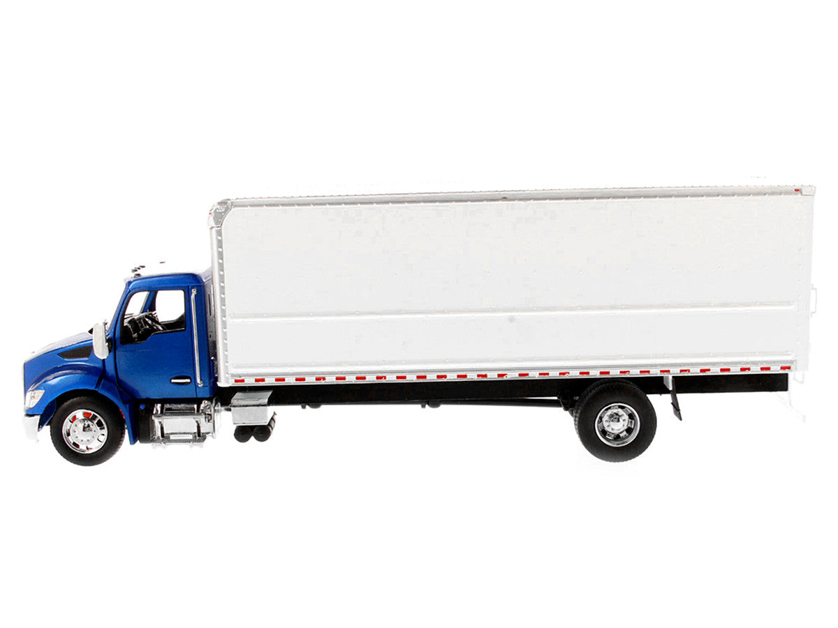 Kenworth T280 with Supreme Signature Van Truck Body Blue and White "Transport Series" 1/32 Diecast Model by Diecast Masters by Diecast Masters