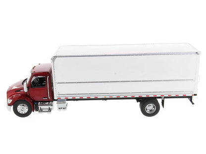 Peterbilt 536 Truck with Supreme Signature Van Body Red Metallic "Transport Series" 1/32 Diecast Model by Diecast Masters by Diecast Masters