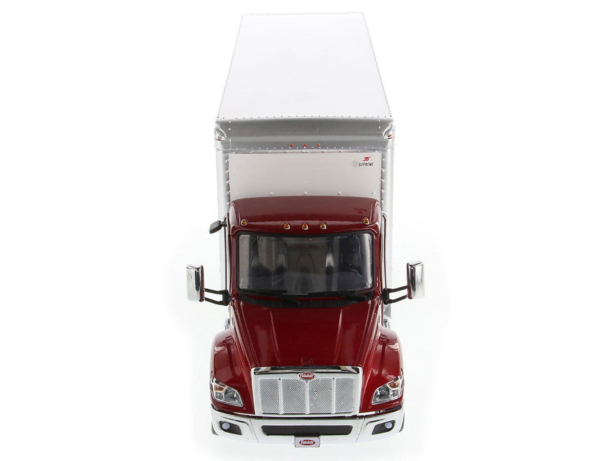 Peterbilt 536 Truck with Supreme Signature Van Body Red Metallic "Transport Series" 1/32 Diecast Model by Diecast Masters by Diecast Masters