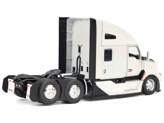 Kenworth T680 Truck Tractor Pearl White "Transport Series" 1/50 Diecast Model by Diecast Masters by Diecast Masters
