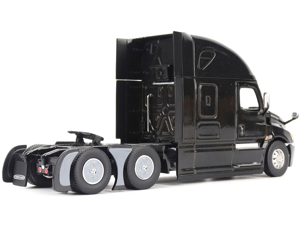 Freightliner New Cascadia Sleeper Cab Truck Tractor Black "Transport Series" 1/50 Diecast Model by Diecast Masters by Diecast Masters
