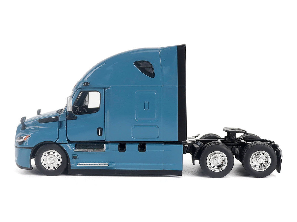 2025 Freightliner Cascadia Gen-5 Sleeper Cab Truck Tractor Signature Blue "Transport Series" 1/50 Diecast Model by Diecast Masters-1