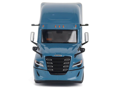 2025 Freightliner Cascadia Gen-5 Sleeper Cab Truck Tractor Signature Blue "Transport Series" 1/50 Diecast Model by Diecast Masters-3
