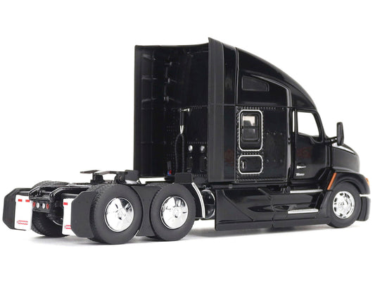 Kenworth T680 76" High Roof Sleeper Cab Truck Tractor Black "Transport Series" 1/50 Diecast Model by Diecast Masters by Diecast Masters