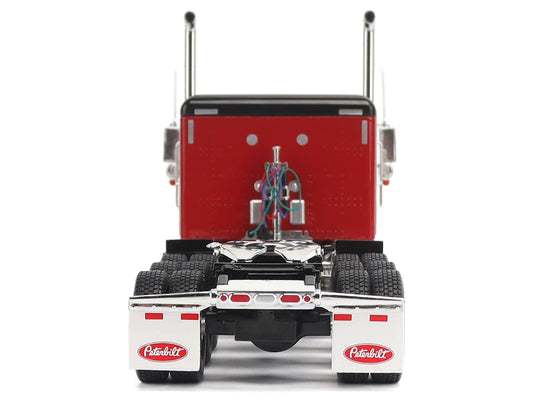 Peterbilt 589 Tridem-Axle Legendary Package Truck Tractor with 58" Sleeper Legendary Red "Transport Series" 1/32 Diecast Model by Diecast Masters by Diecast Masters