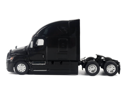 2025 Freightliner Cascadia Gen-5 Sleeper Cab Truck Tractor Night-Shift Black "Transport Series" 1/50 Diecast Model by Diecast Masters-1