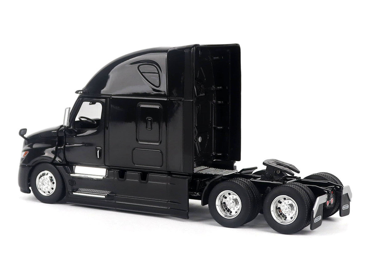2025 Freightliner Cascadia Gen-5 Sleeper Cab Truck Tractor Night-Shift Black "Transport Series" 1/50 Diecast Model by Diecast Masters-2
