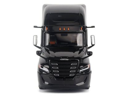 2025 Freightliner Cascadia Gen-5 Sleeper Cab Truck Tractor Night-Shift Black "Transport Series" 1/50 Diecast Model by Diecast Masters-3