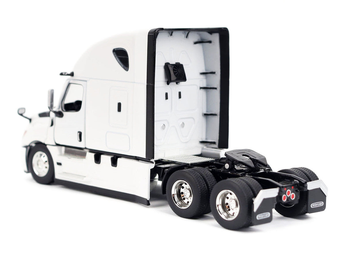 2025 Freightliner Cascadia Gen-5 Sleeper Cab Truck Tractor Winter White "Transport Series" 1/50 Diecast Model by Diecast Masters-2