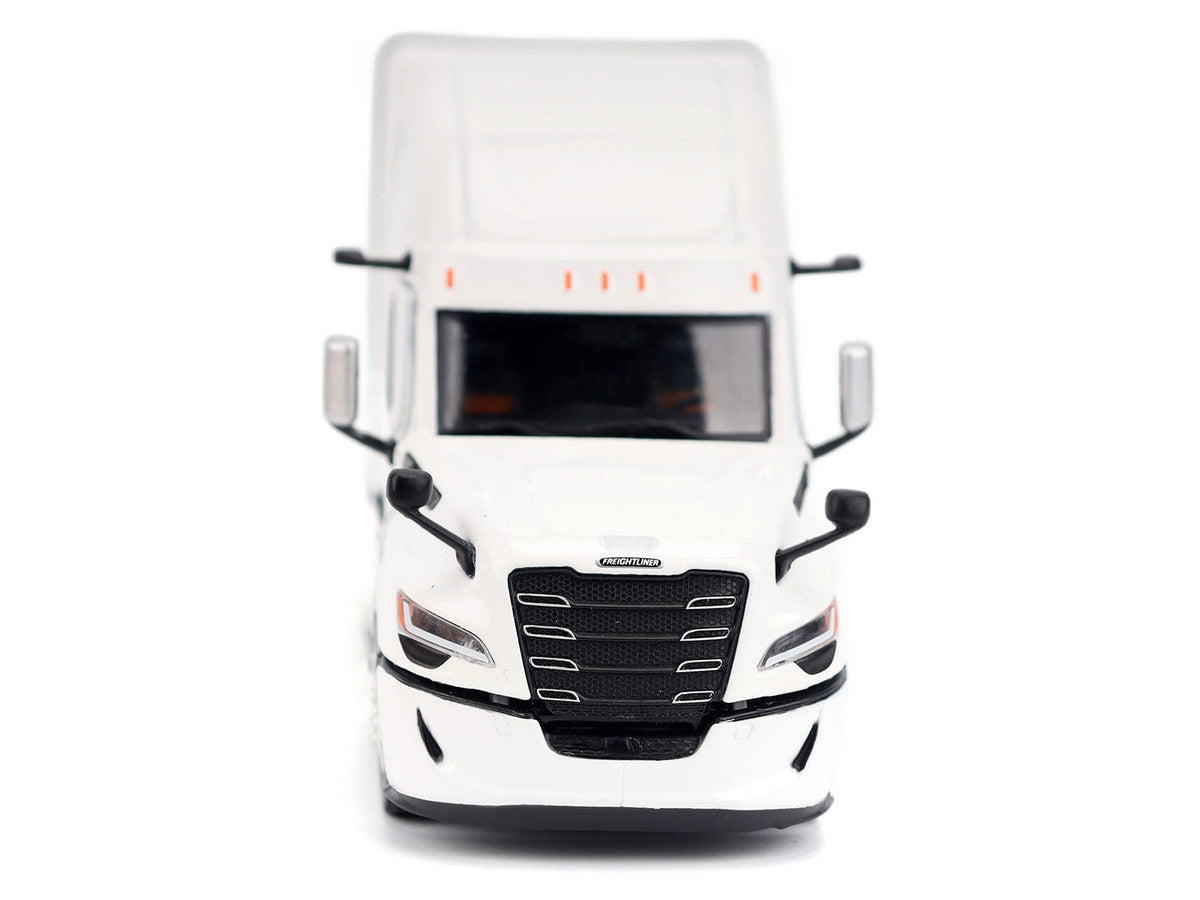 2025 Freightliner Cascadia Gen-5 Sleeper Cab Truck Tractor Winter White "Transport Series" 1/50 Diecast Model by Diecast Masters-3
