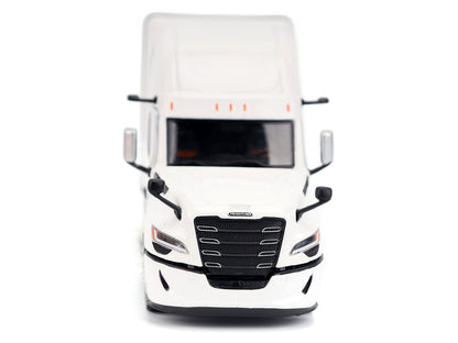 2025 Freightliner Cascadia Gen-5 Sleeper Cab Truck Tractor Winter White "Transport Series" 1/50 Diecast Model by Diecast Masters-3