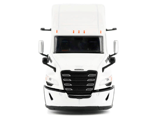 2025 Freightliner Cascadia Gen-5 Sleeper Cab Truck Tractor Winter White "Transport Series" 1/64 Diecast Model by Diecast Masters by Diecast Masters