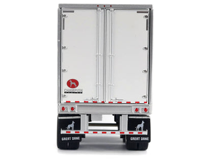 2025 Freightliner Cascadia Gen-5 Sleeper Cab Truck White with Great Dane Champion 53ft Dry Cargo Trailer "Transport Series" 1/50 Diecast Model by Diecast Masters by Diecast Masters