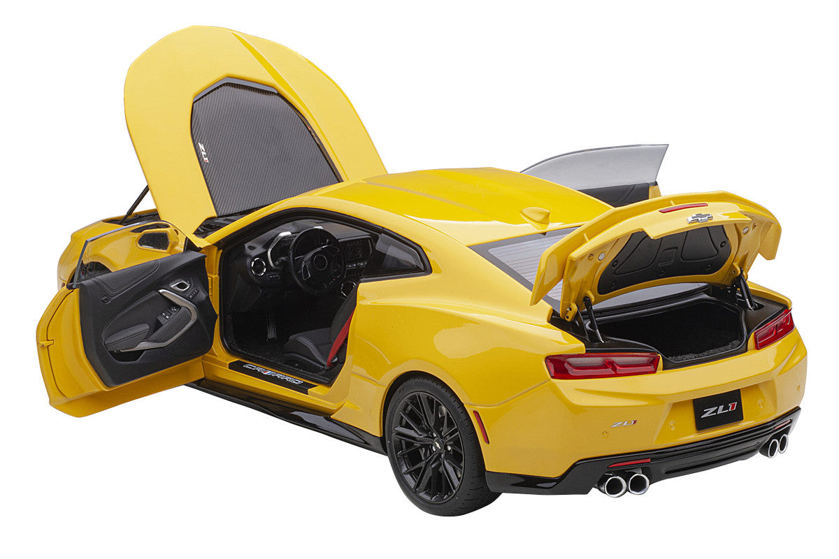 Chevrolet Camaro ZL1 Bright Yellow 1/18 Model Car by Autoart by Autoart