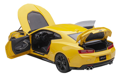 Chevrolet Camaro ZL1 Bright Yellow 1/18 Model Car by Autoart by Autoart