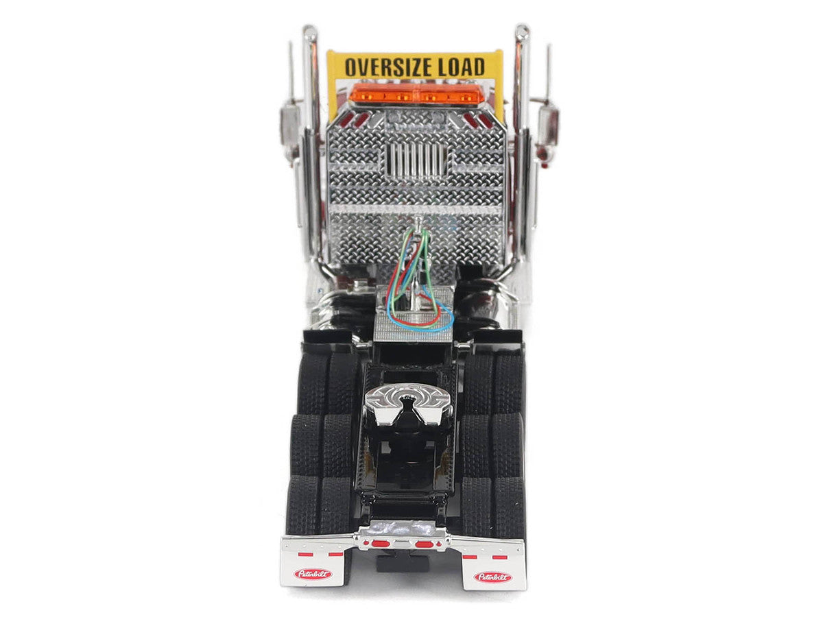 Peterbilt 589 Truck Tractor with Day Cab Legendary Red "Transport Series" 1/50 Diecast Model by Diecast Masters-4