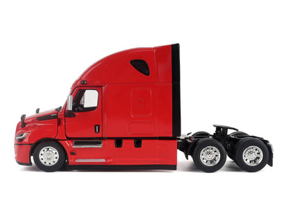 2025 Freightliner Cascadia Gen-5 Sleeper Cab Truck Tractor Red "Transport Series" 1/50 Diecast Model by Diecast Masters-1