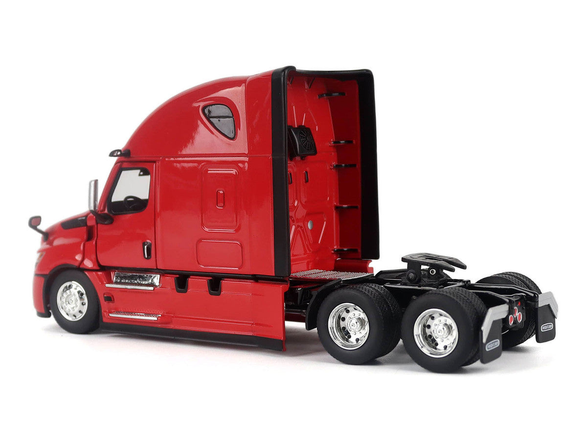 2025 Freightliner Cascadia Gen-5 Sleeper Cab Truck Tractor Red "Transport Series" 1/50 Diecast Model by Diecast Masters-2