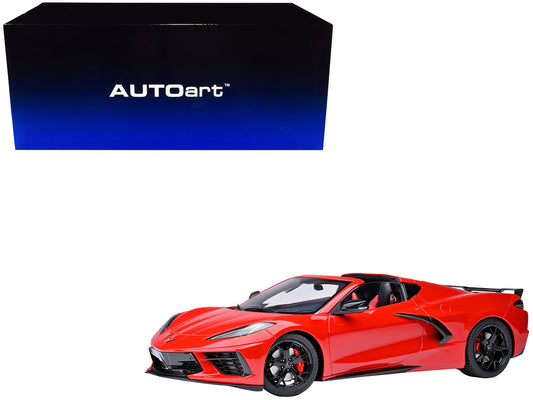 2020 Chevrolet Corvette C8 Stingray Torch Red 1/18 Model Car by Autoart by Autoart