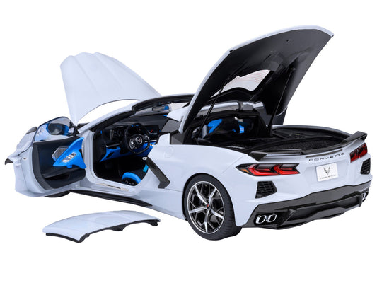 2020 Chevrolet Corvette C8 Stingray Ceramic Matrix Gray Metallic 1/18 Model Car by Autoart by Autoart